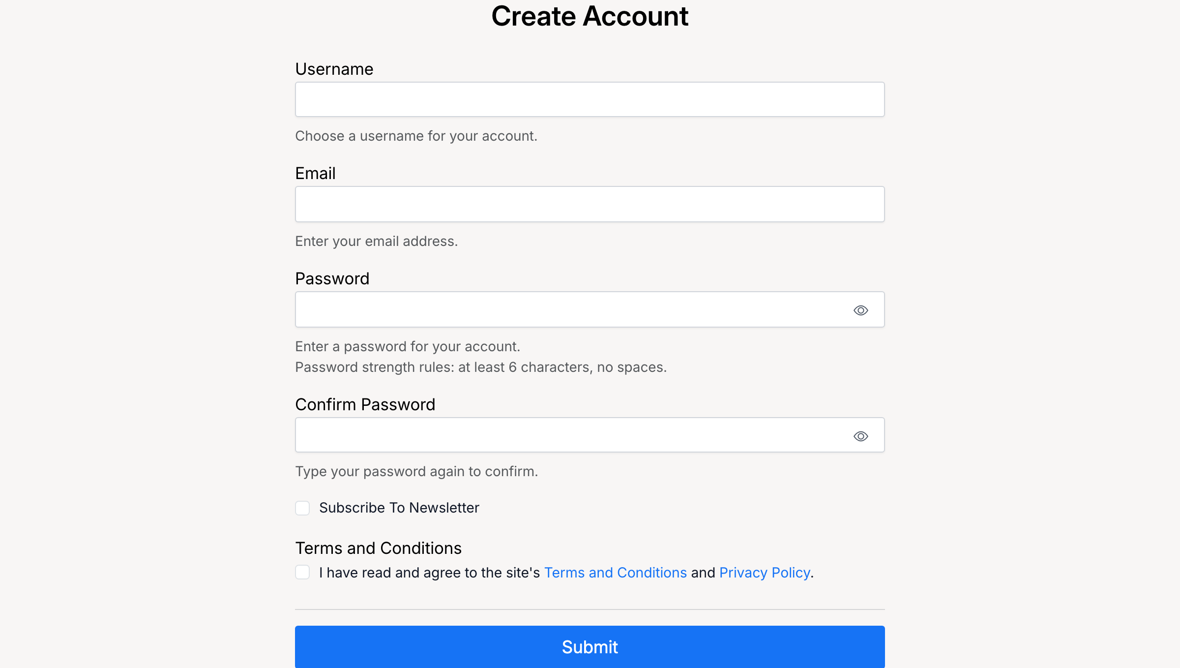 PHP Pro Bid — Quick Registration form showing username, email, password, and terms fields