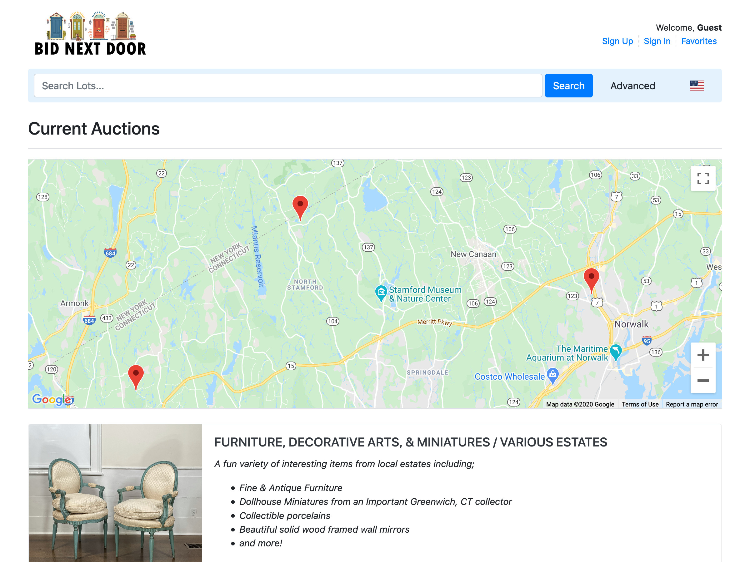 Bid Next Door screenshot