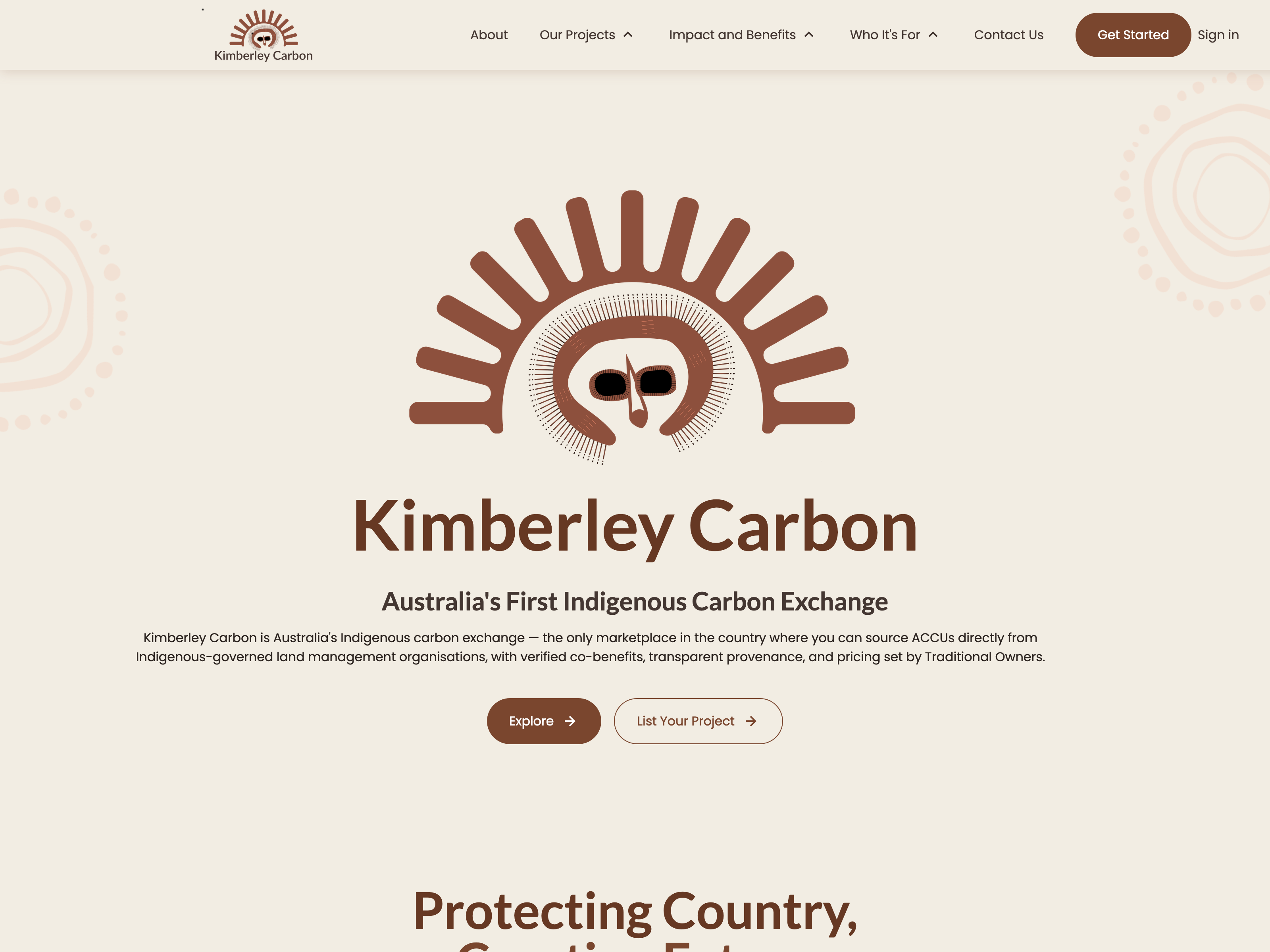 Kimberley Carbon screenshot